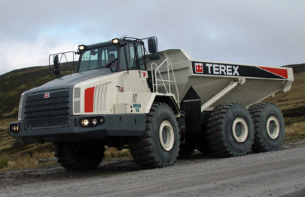 Les engins de chantier Terex Trucks